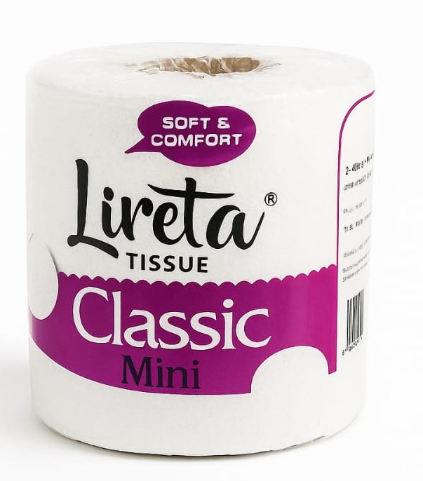 Classic and mini Classic toilet tissue paper